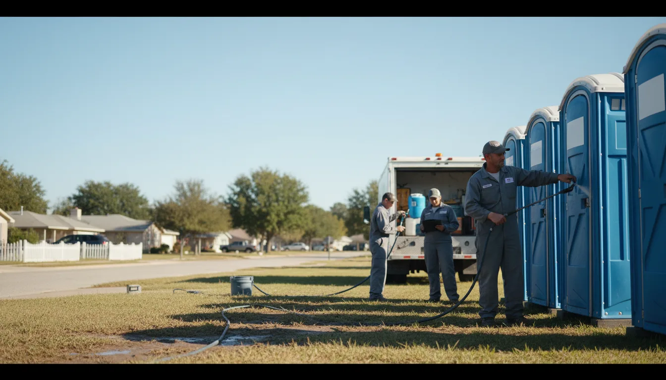 Long-Term Portable Toilet Rental in Mineral Point, WI near me